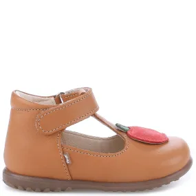 (2409G-1) Emel Brown Apple ballerina