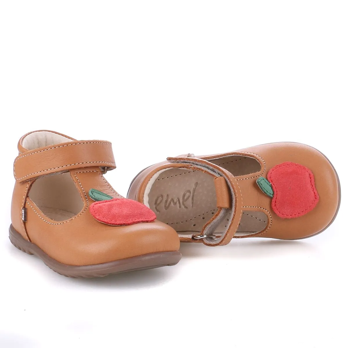 (2409G-1) Emel Brown Apple ballerina