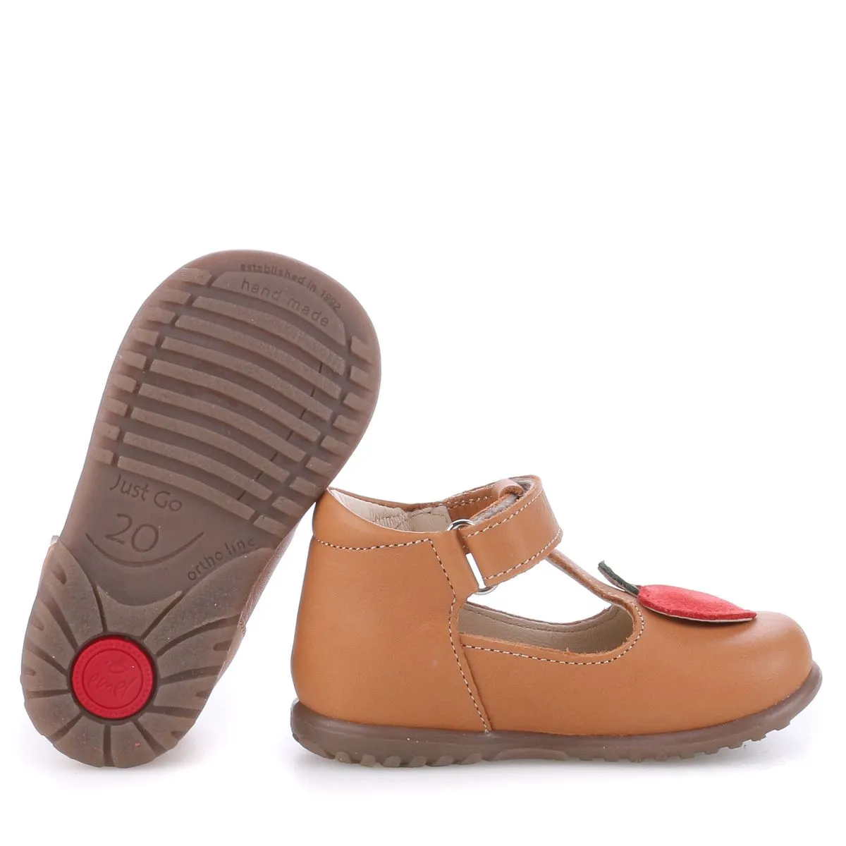 (2409G-1) Emel Brown Apple ballerina