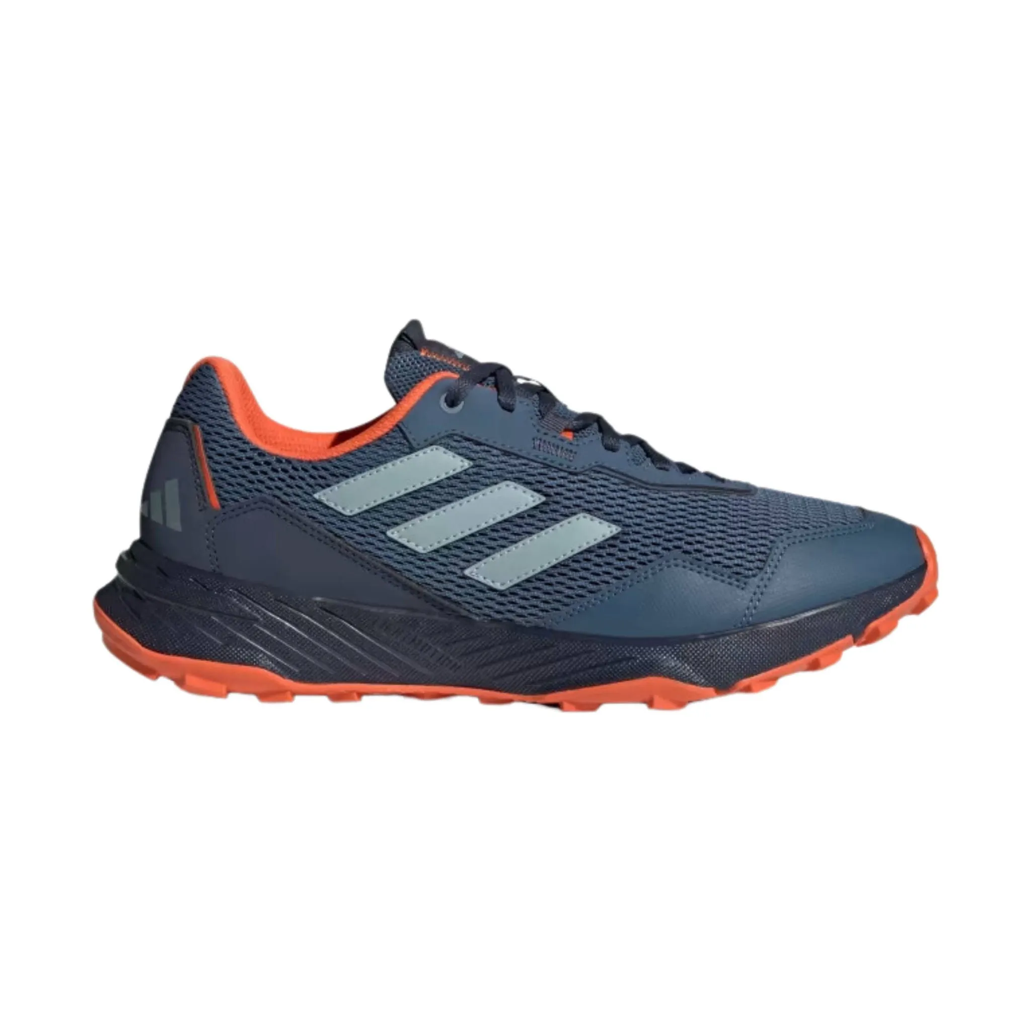 Adidas Men's Trace Finder Trail Running Shoes - Navy/Orange