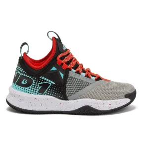 AND-1 Junior Charge Grey High-Performance Basketball Shoes for Kids