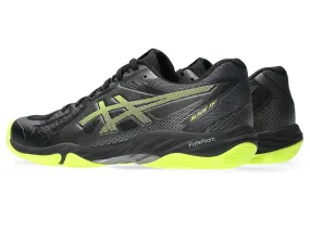 Asics Blade FF Badminton Shoes - Black/Safety Yellow