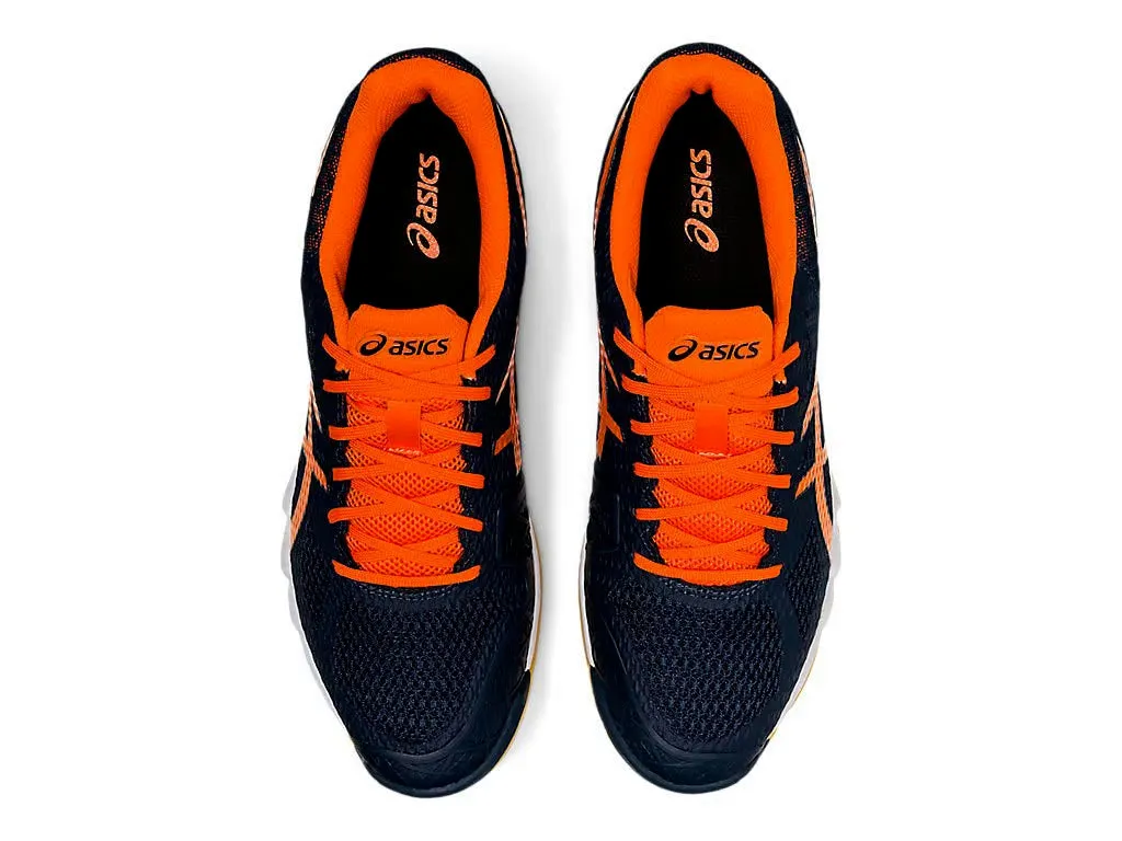 Asics Gel Blade 7 Badminton Shoes - French Blue/Marigold Orange