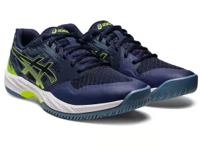 Asics Gel Court Hunter 3 Badminton Shoes - Midnight/Hazard Green