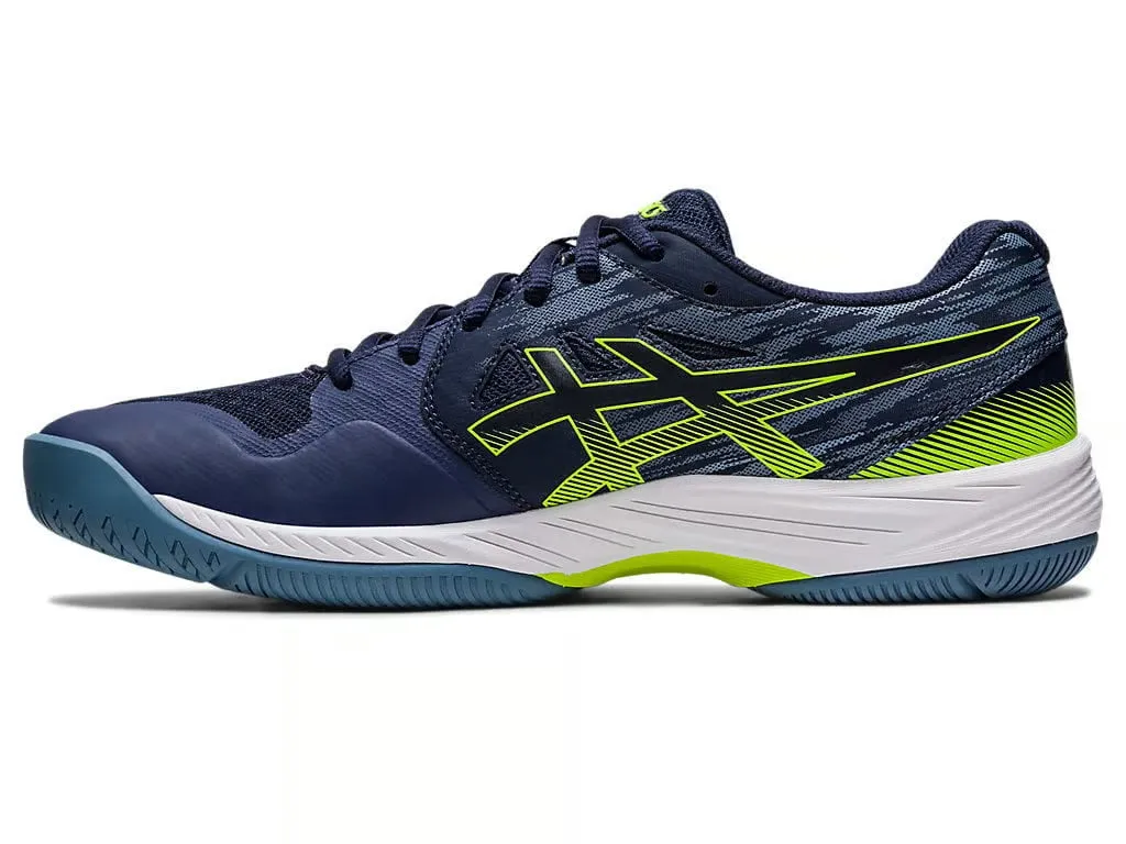 Asics Gel Court Hunter 3 Badminton Shoes - Midnight/Hazard Green