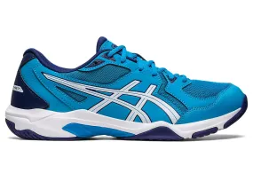 Asics Gel Rocket 10 Badminton Shoe | Island Blue/White