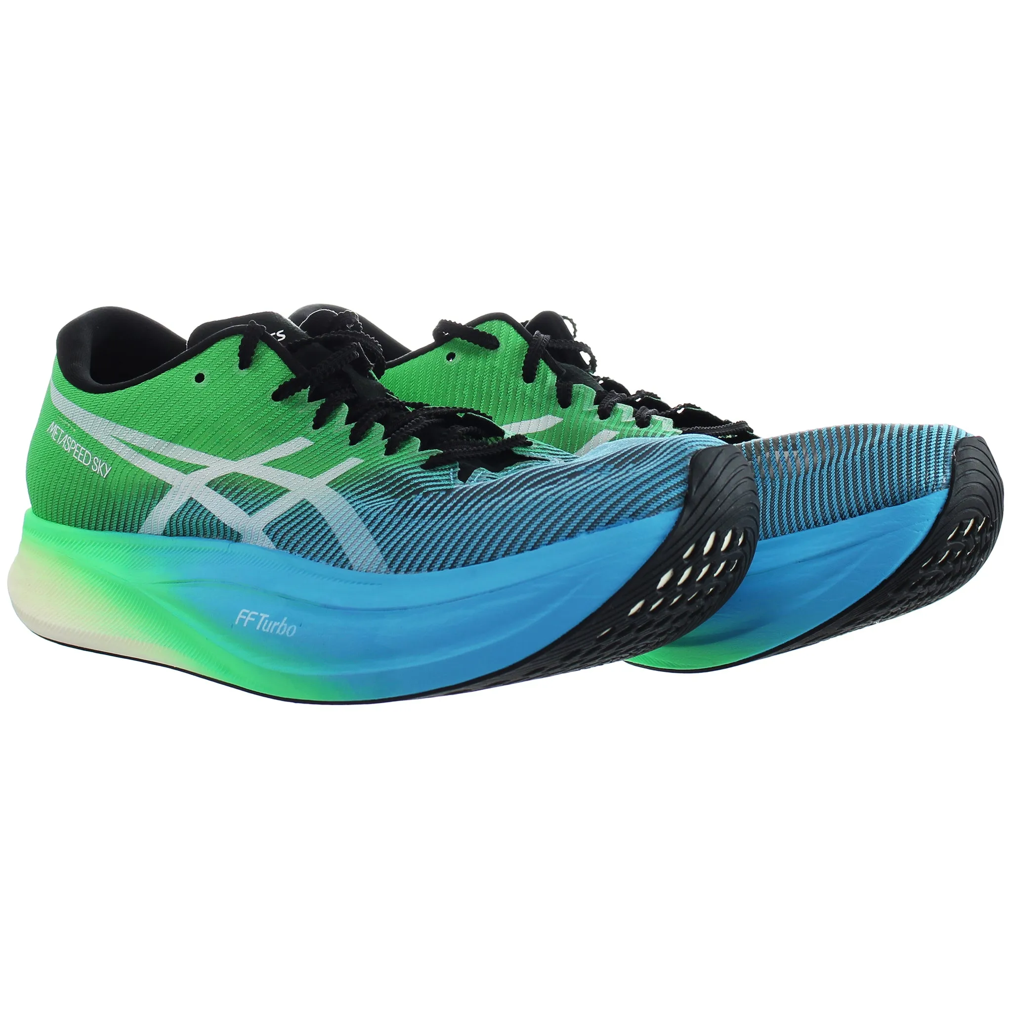 Asics Metaspeed Sky  Mens Blue/Green Running Trainers