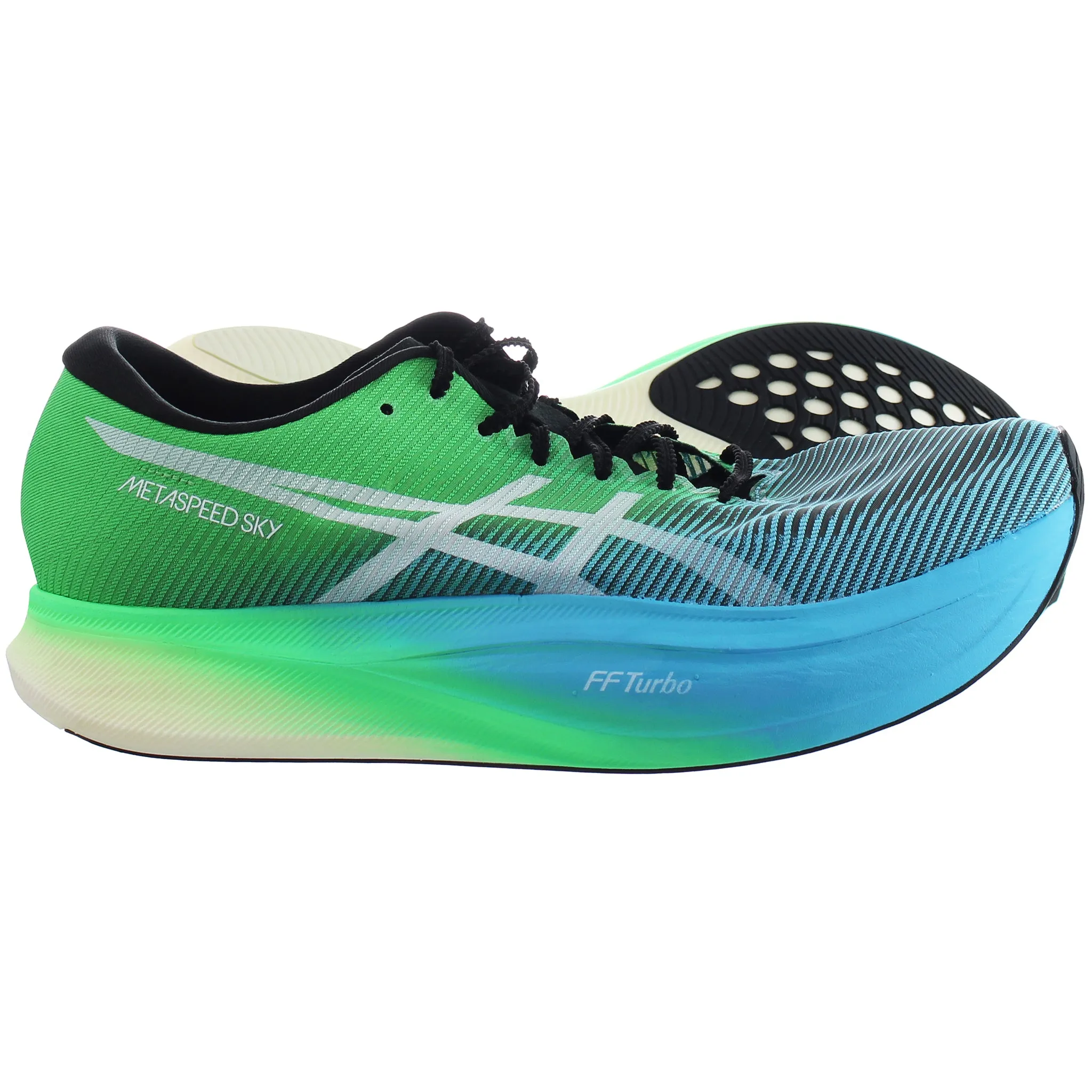 Asics Metaspeed Sky  Mens Blue/Green Running Trainers