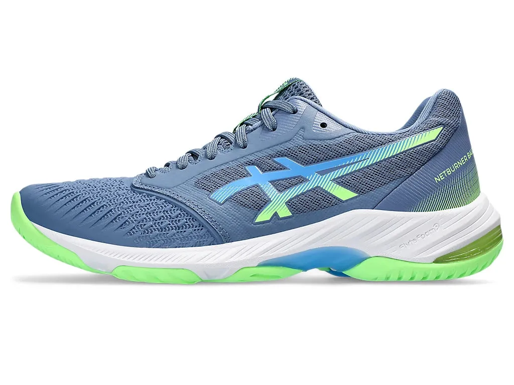 Asics Netburner Ballistic FF 3 Badminton Shoe - Denim Blue/Waterscape