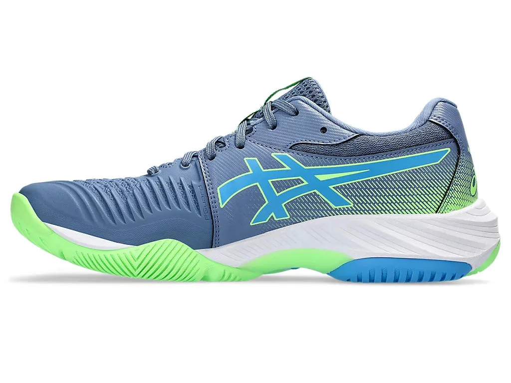 Asics Netburner Ballistic FF 3 Badminton Shoe - Denim Blue/Waterscape