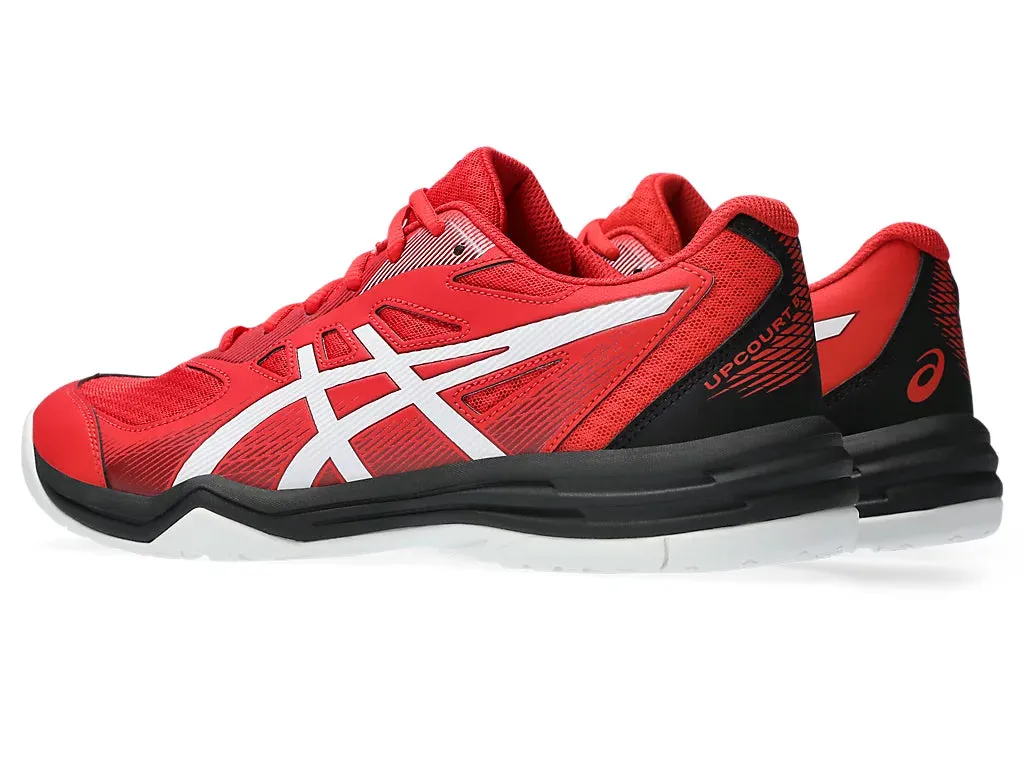 Asics Upcourt 5 Badminton Shoes - Classic Red/Beet Juice