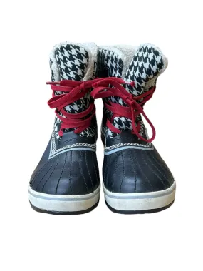 Boots Snow By Sorel In Black Cream