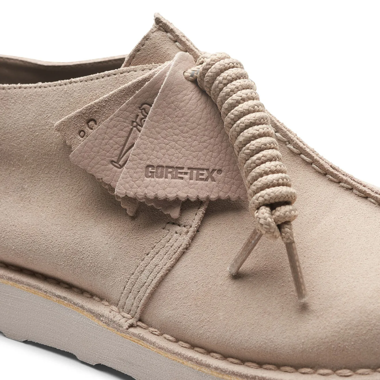 Clarks Originals Desert Trek GORE-TEX Shoes Sand Suede