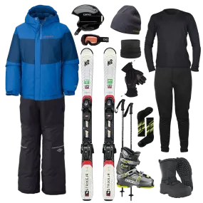 Columbia The Works Package w/ Bibs - Boy's Ski