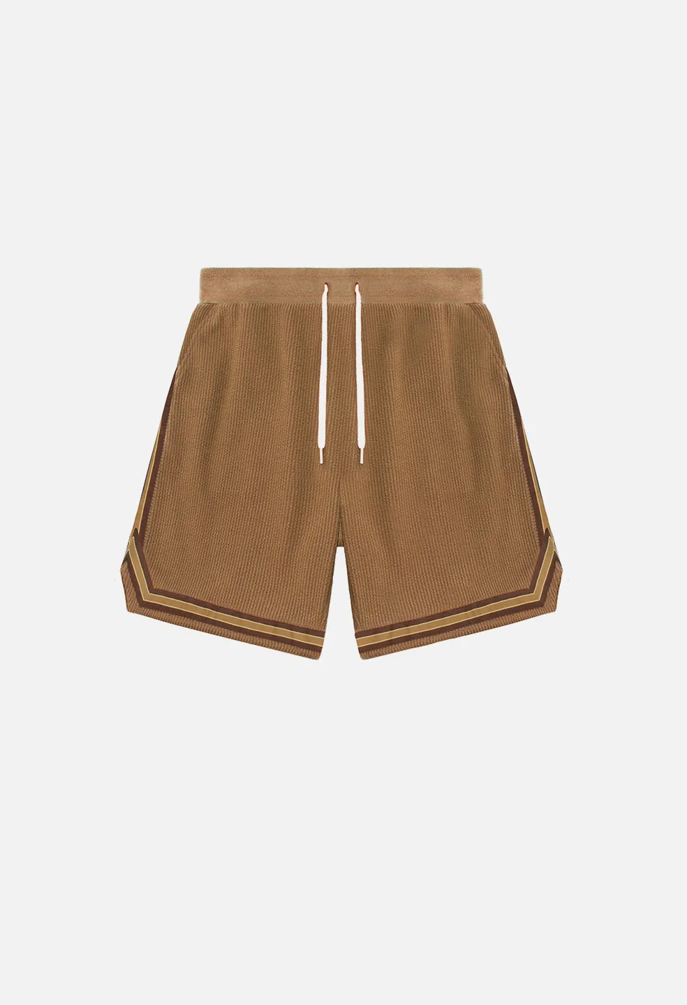 Corduroy Basketball Shorts / Gold