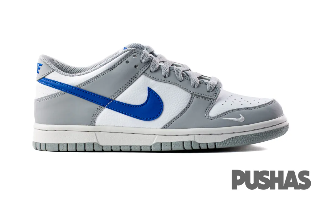 Dunk Low Mini Swoosh 'Wolf Grey Game Royal' GS (2023)