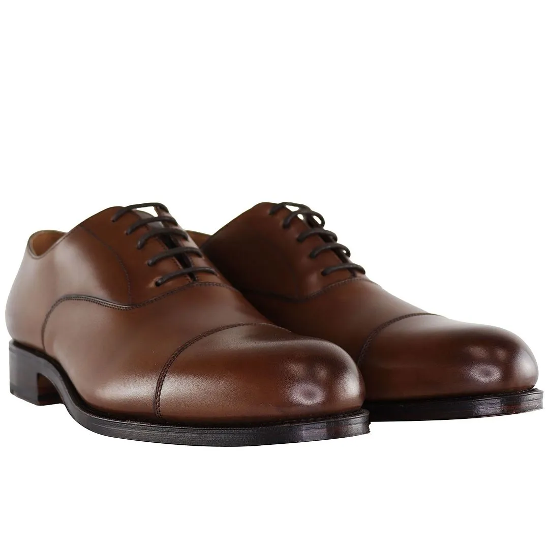 Hackett Plain Top Mens Brown Shoes