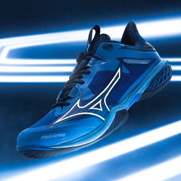 Mizuno Wave Claw Neo 2 Badminton Shoes | Nebulas Blue/White/Dress Blue