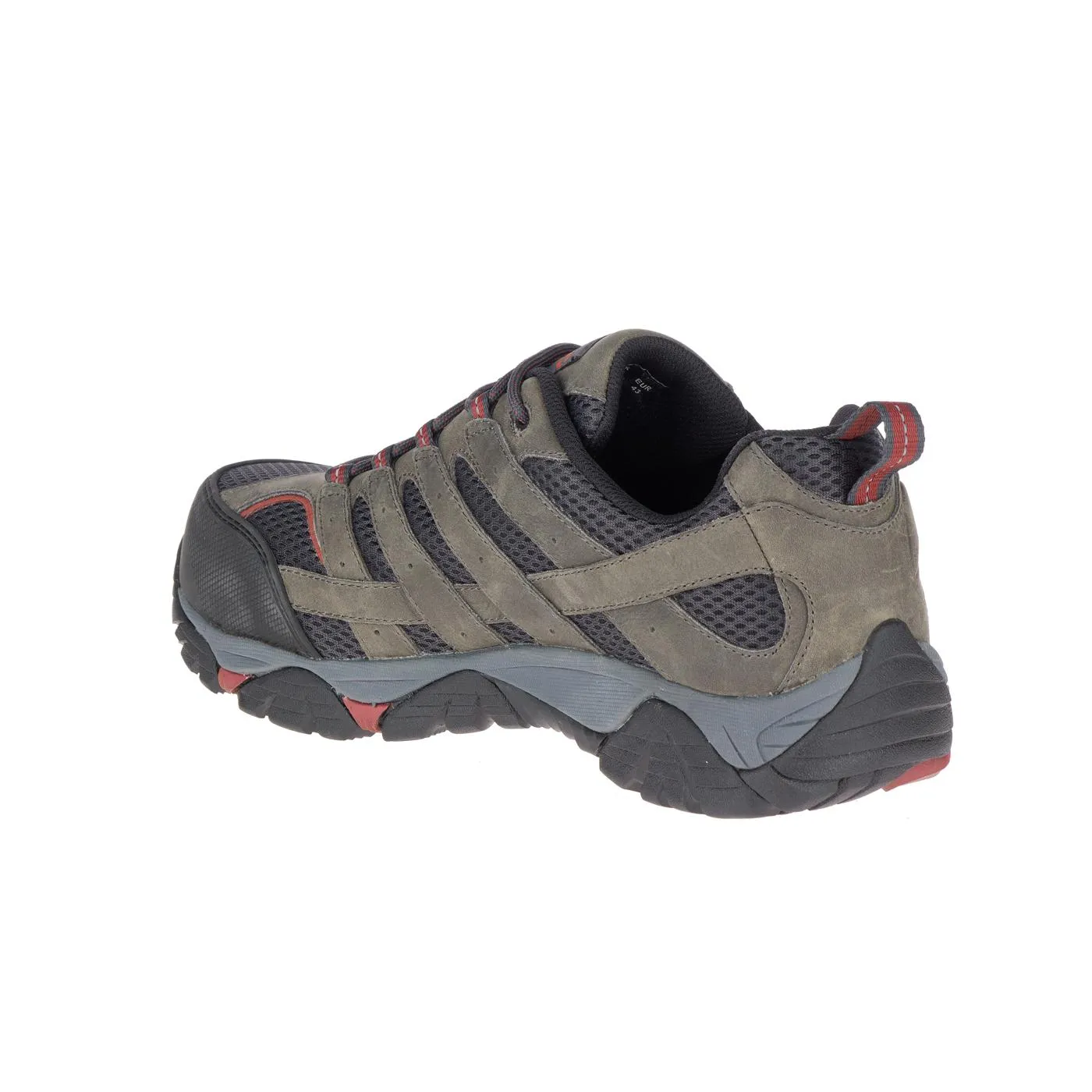 Moab Vertex Vent Men's Composite-Toe Work Shoes Pewter