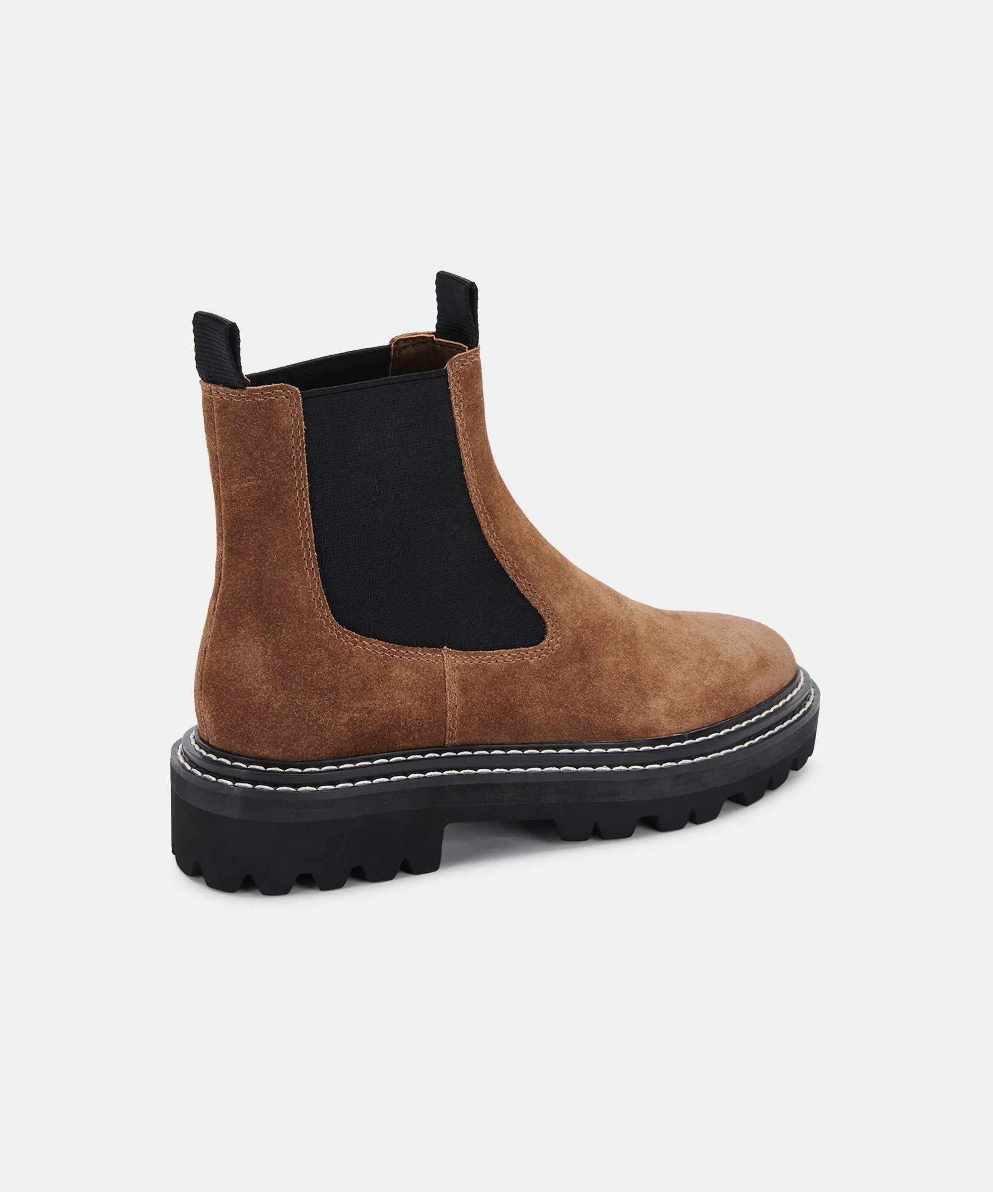 MOANA BOOTS DK BROWN SUEDE re:vita