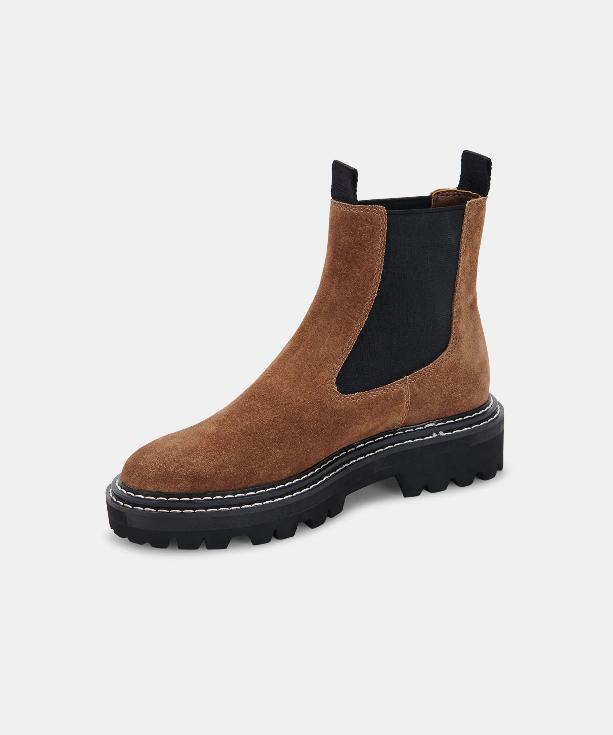 MOANA BOOTS DK BROWN SUEDE re:vita