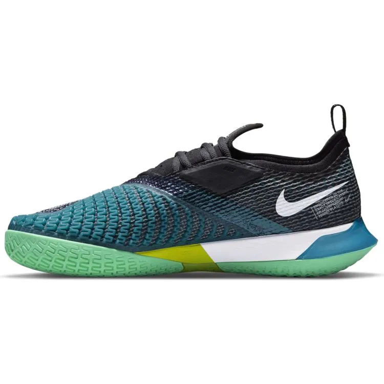 Nike Court React Vapor NXT Tennis Shoes - Dark Teal/White Black Copa