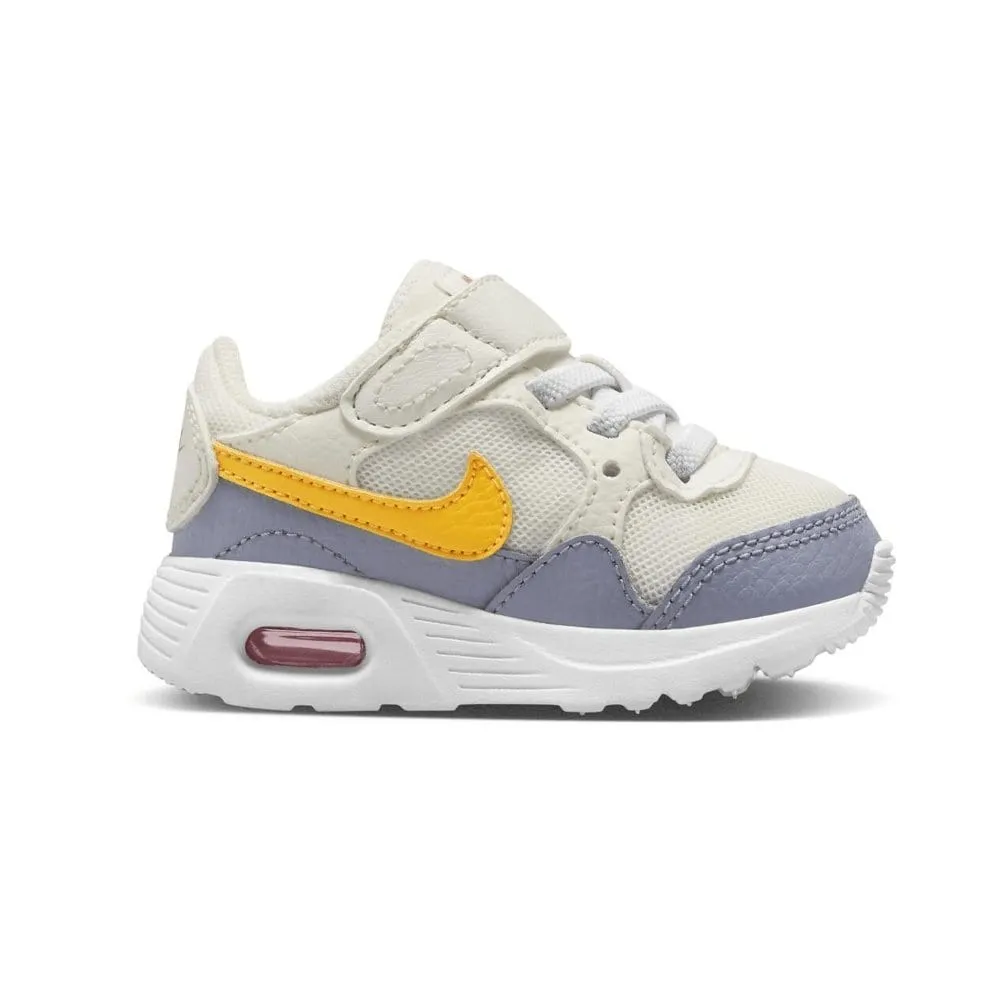 NIKE KIDS AIR MAX SC WHITE/PURPLE SHOES