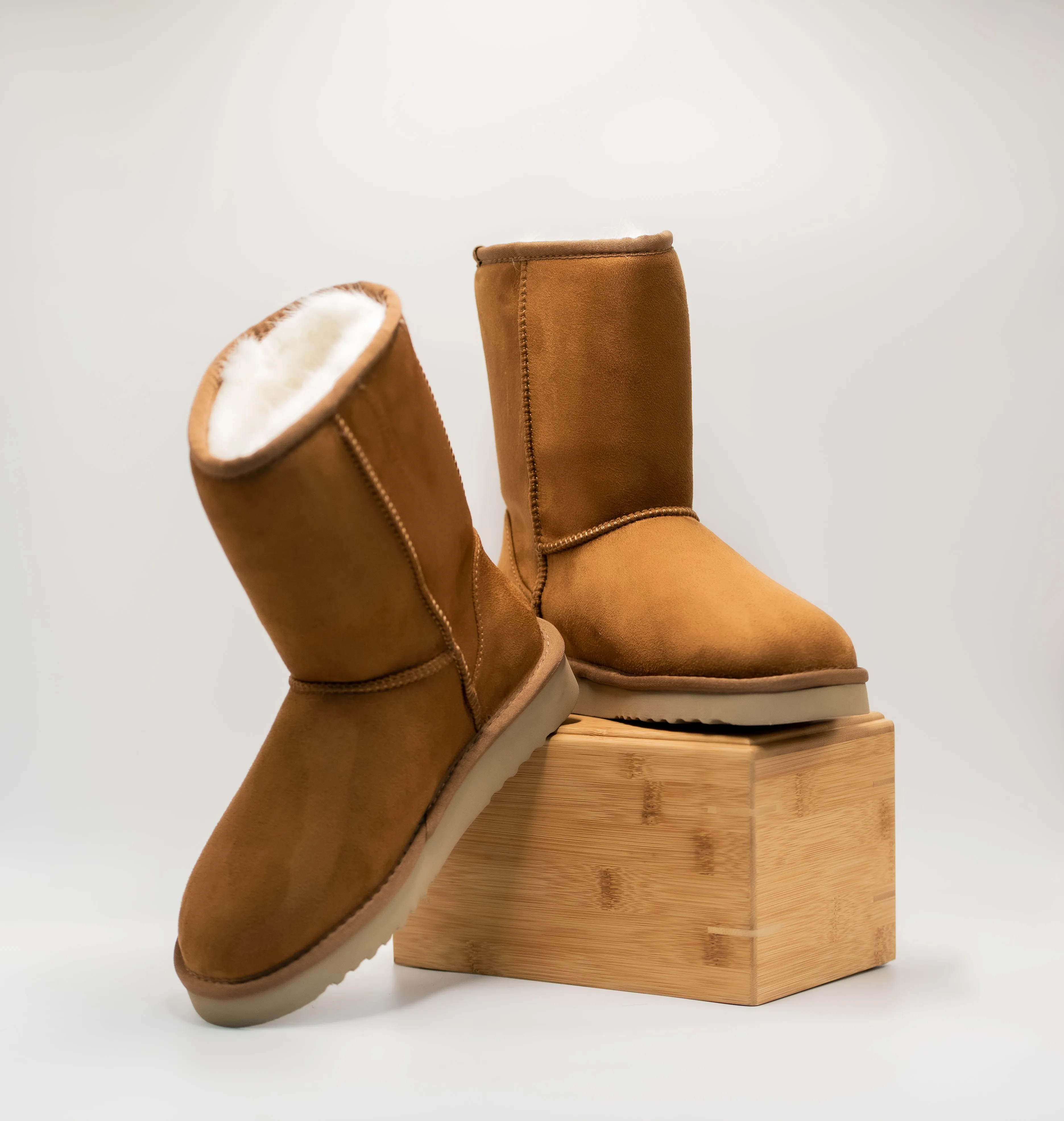 PAWJ Short Boot | Chestnut / Aspen Snow