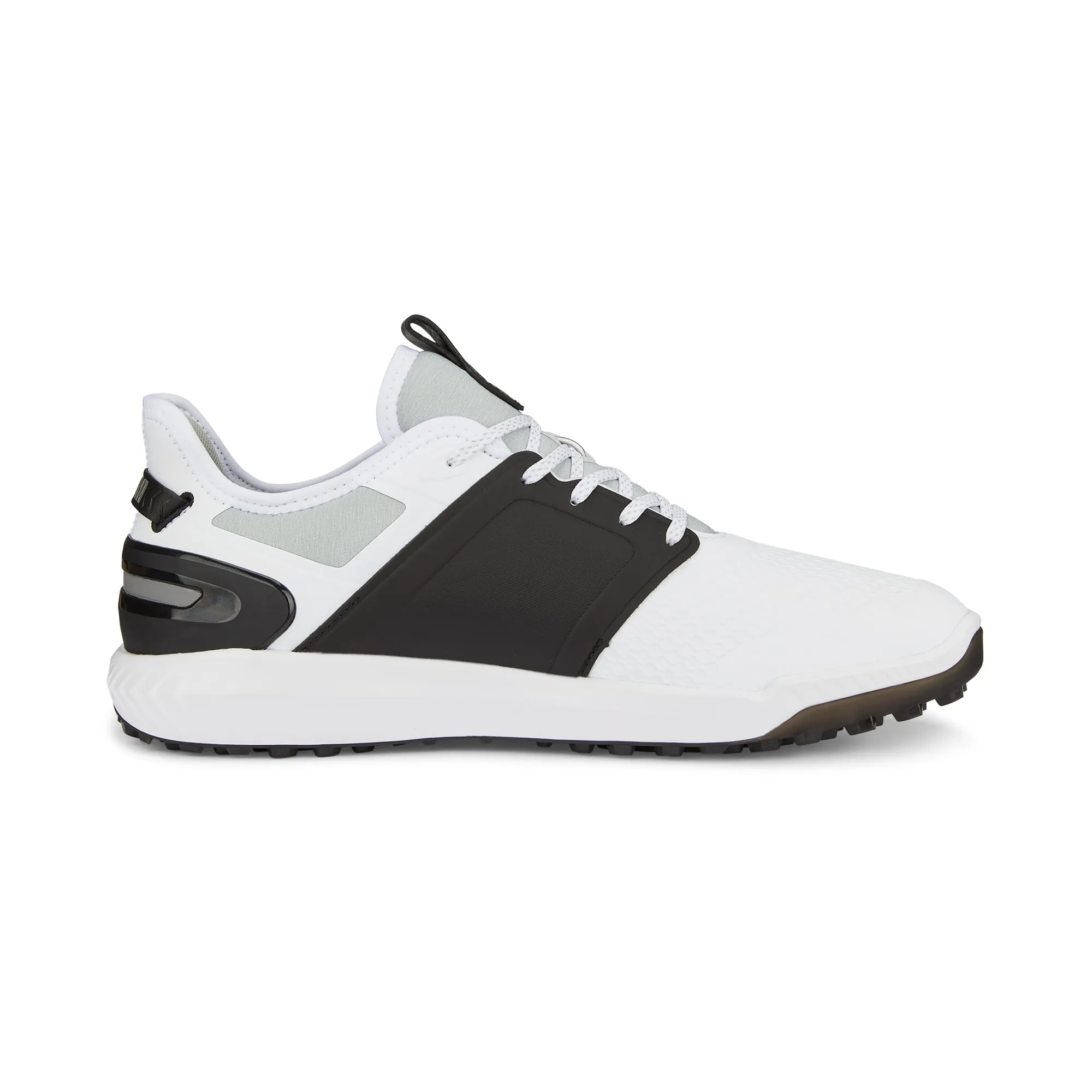 Puma Men's Ignite Elevate Spikeless Golf Shoes - White/Black