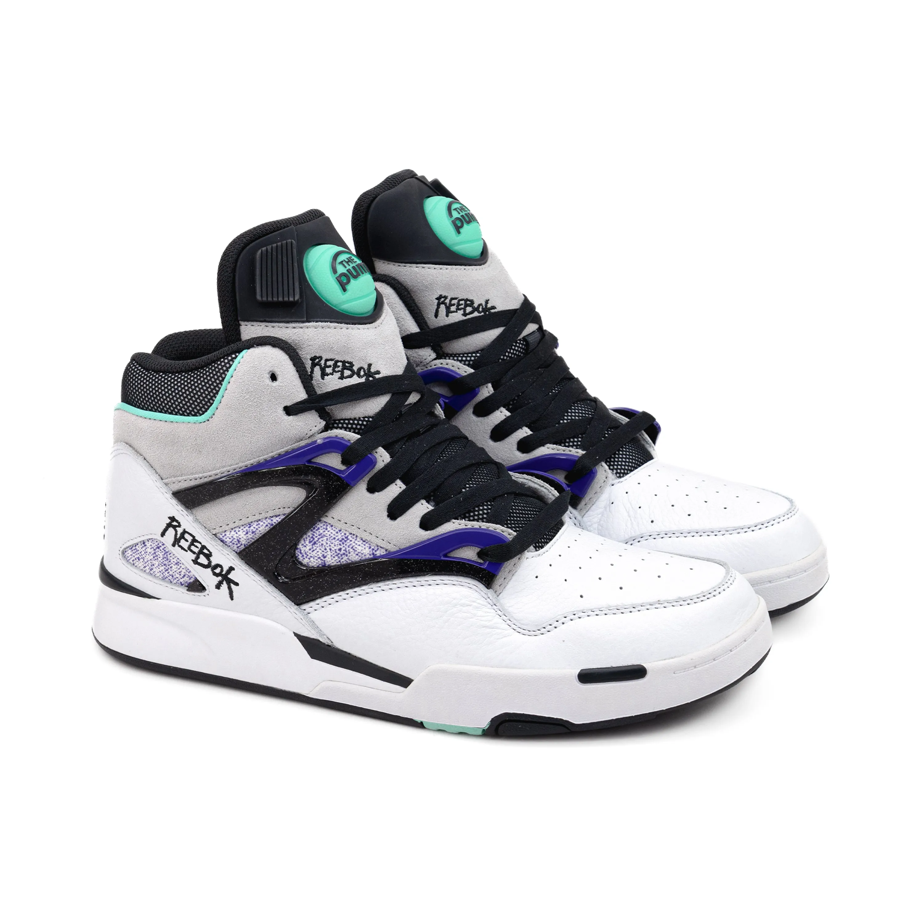 Reebok Pump Omni Zone II White/Pure Grey 8/Hint Mint HR0110