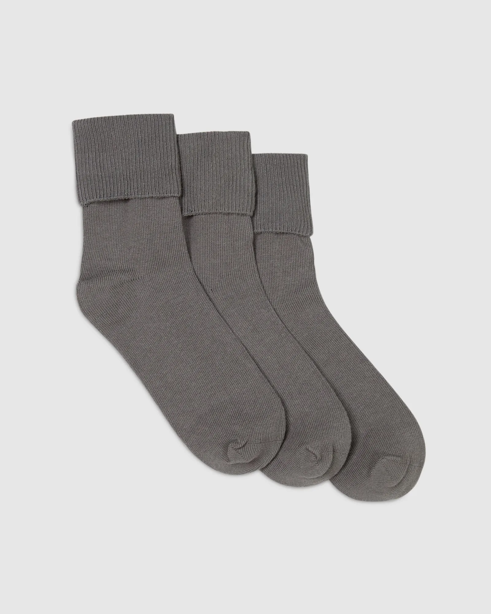 School Turnover 3 Pack Grey