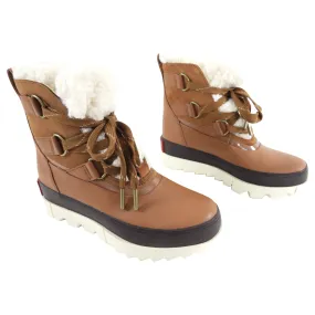 Sorel Joan of Arctic Brown Faux Shearling Snow Boots - 7