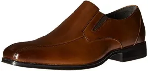 STACY ADAMS MEN'S FAIRCHILD-BIKE TOE SLIP-ON LOAFER, SCOTCH, 15 M US