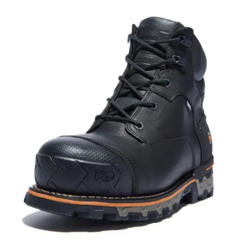 Timberland PRO Boondock Men's 6 Waterproof Composite Toe Safety Boot  A11UT- black