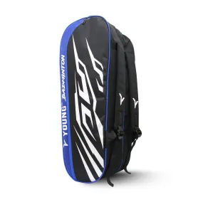 Young Tiger Double Zipper Kitbag with Shoe Compartment | Blue/Black